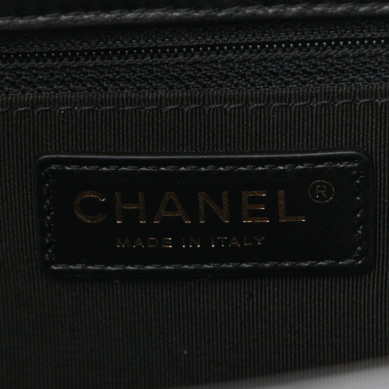 Chanel Calfskin Stitched Shopping Tote Black 6 of 10