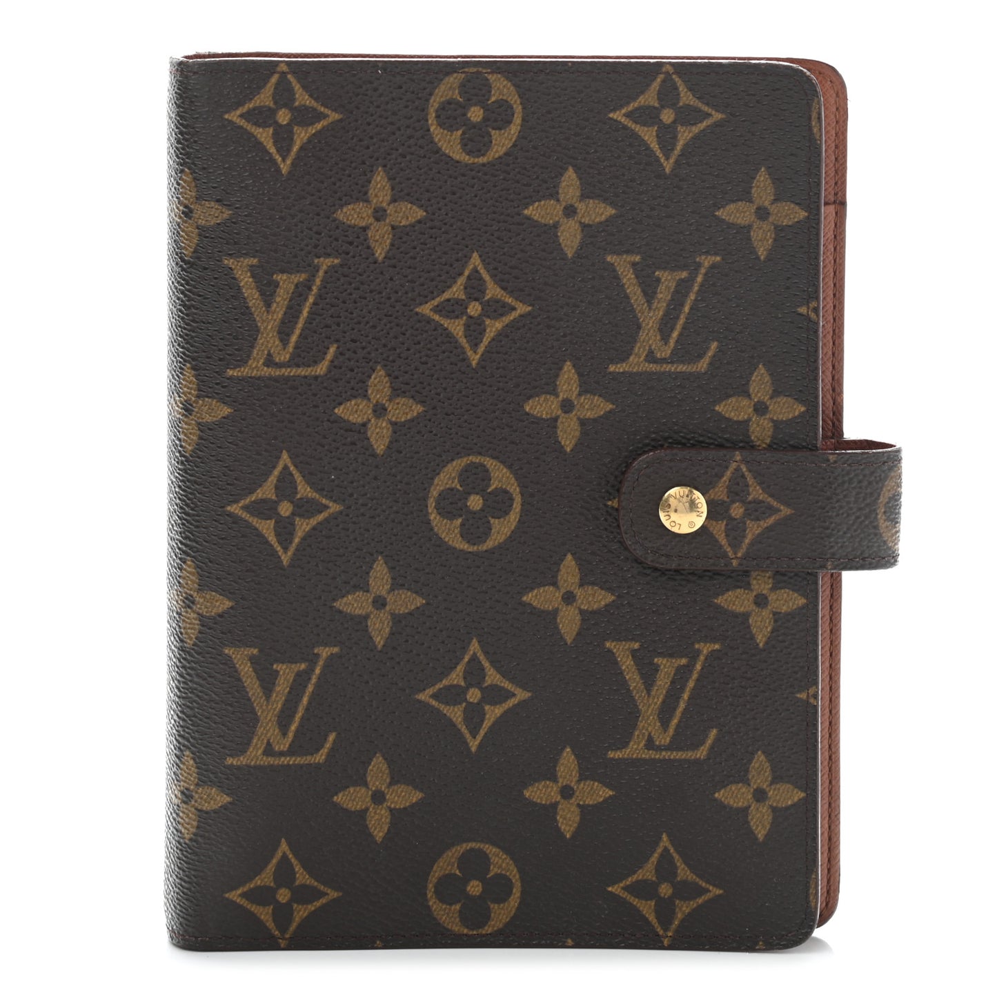 Monogram Medium Ring Agenda Cover