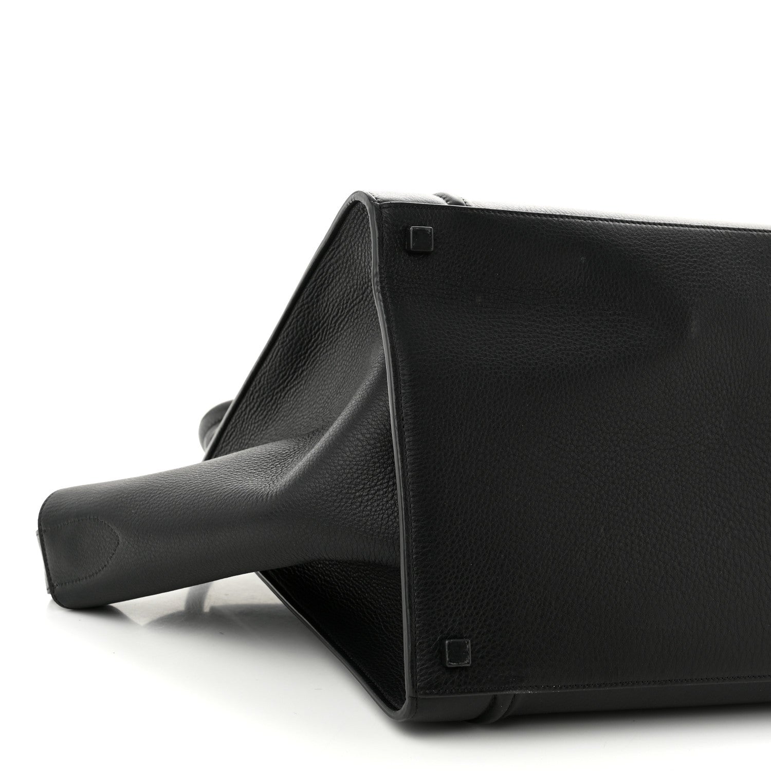 Celine Grained Calfskin Medium Phantom Luggage Black 9 of 10