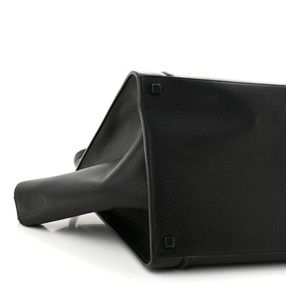 Celine Grained Calfskin Medium Phantom Luggage Black 9 of 10