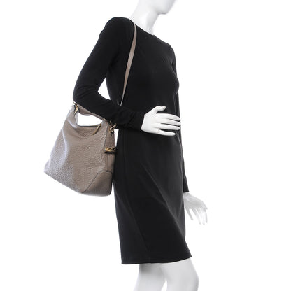 Burberry Heritage Grain Small Ledbury Hobo Pale Taupe 3 of 15