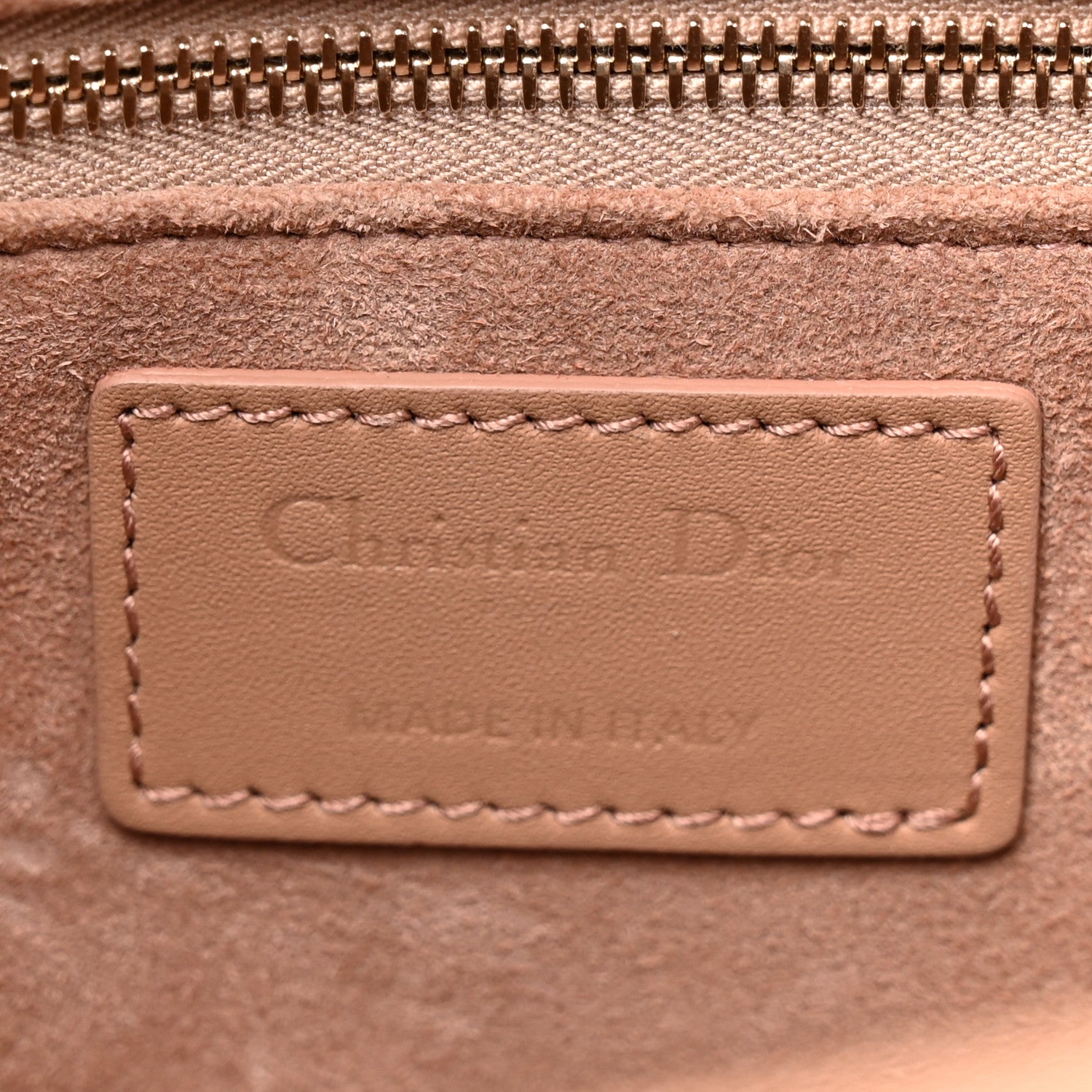 Christian Dior Ultra Matte Calfskin Cannage Medium Lady Dior Beige 5 of 11
