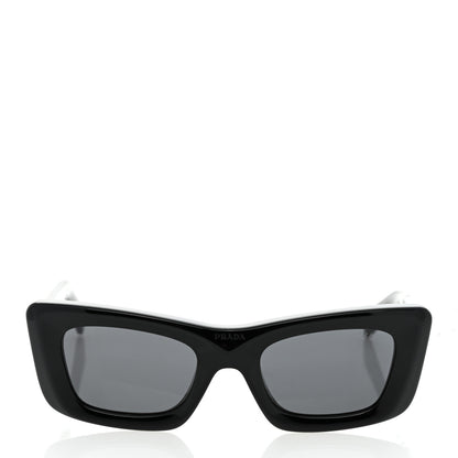 Prada Acetate Symbole Sunglasses SPR 13Z Black 2 of 8