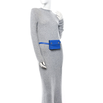Hermes Courchevel Pochette Belt Bag Bleu France 2 of 11