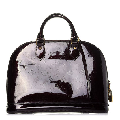 Louis Vuitton Vernis Alma PM Amarante 1 of 8