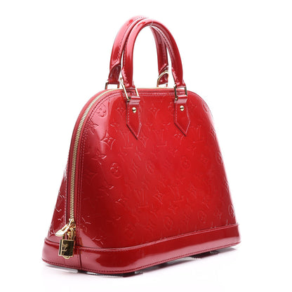 Louis Vuitton Vernis Alma PM Pomme D'Amour 3 of 7