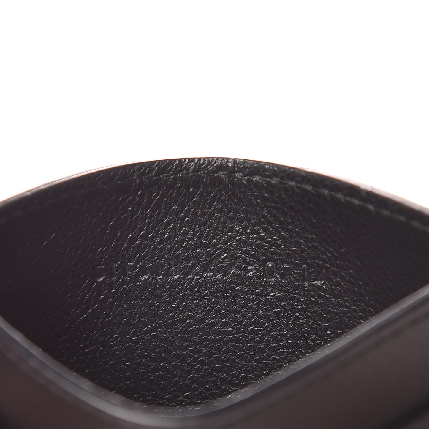 Calfskin Classic Y Card Case Black
