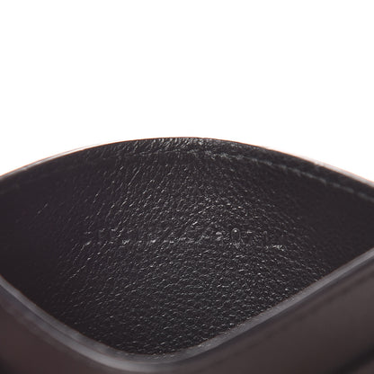 Saint Laurent Calfskin Classic Y Card Case Black 7 of 9