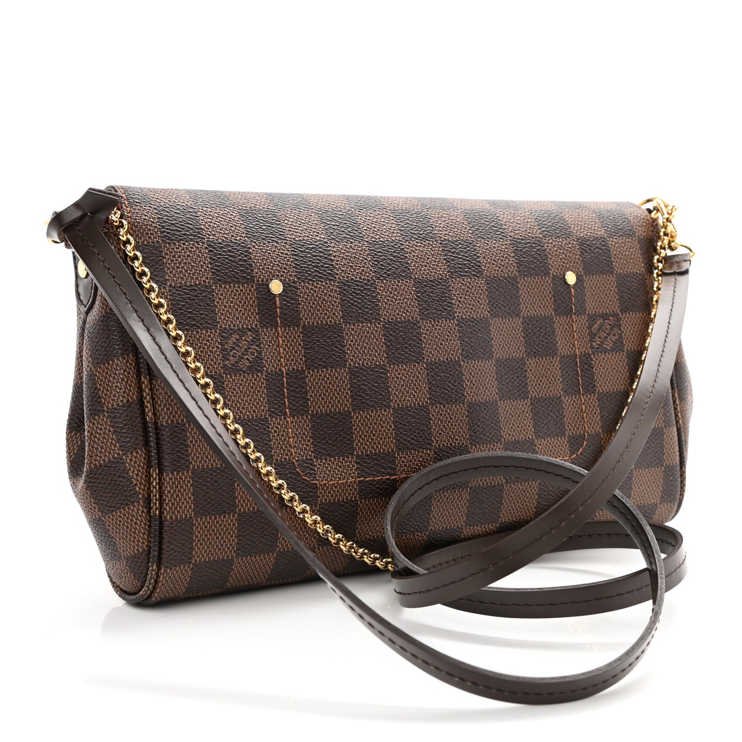 Louis Vuitton Damier Ebene Favorite MM 3 of 9