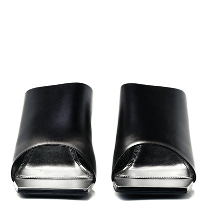 Balenciaga Smooth Calfskin Moon 60mm Sandals 41.5 Black 2 of 10