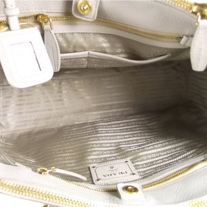 Prada Cervo Deerskin Executive Tote Pomice 6 of 10