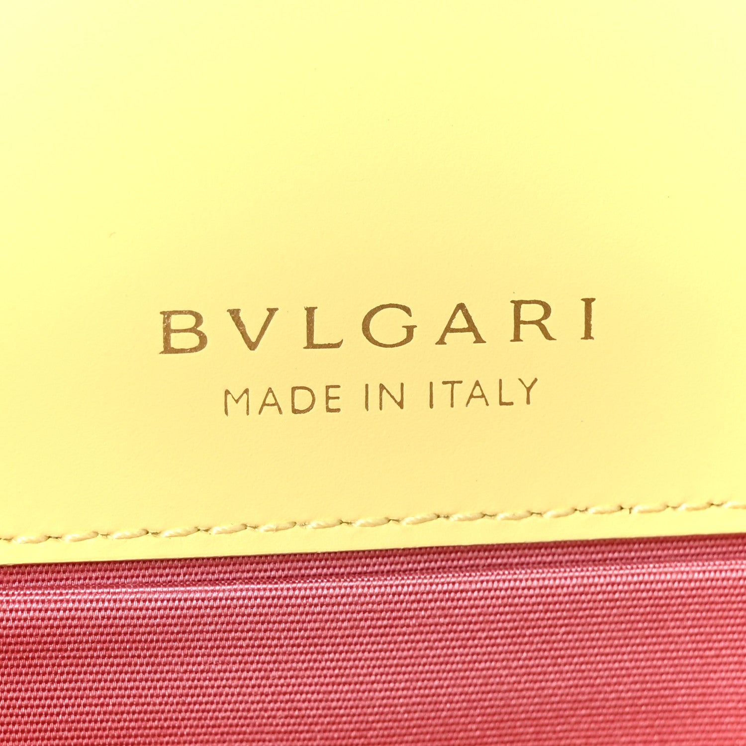 Bulgari Calfskin Serpenti Forever Top Handle Light Yellow 7 of 11