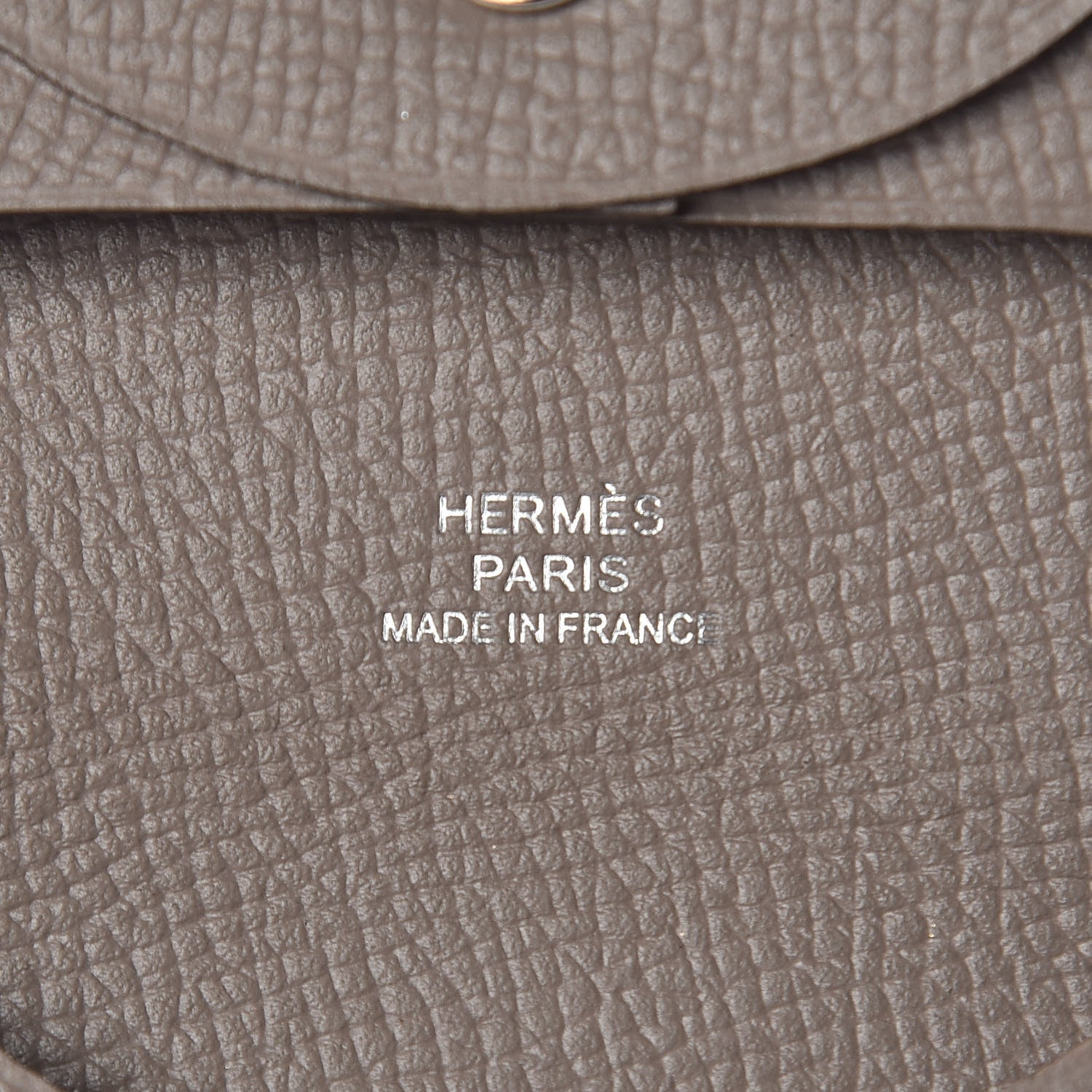 Hermes Epsom Bastia Coin Purse Gris Asphalte 7 of 8