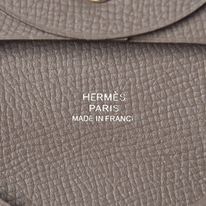 Hermes Epsom Bastia Coin Purse Gris Asphalte 7 of 8