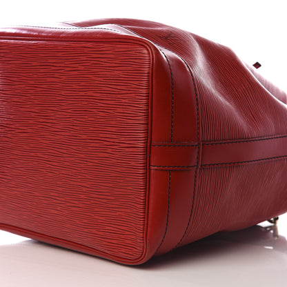Louis Vuitton Epi Noe Castillan Red 6 of 8