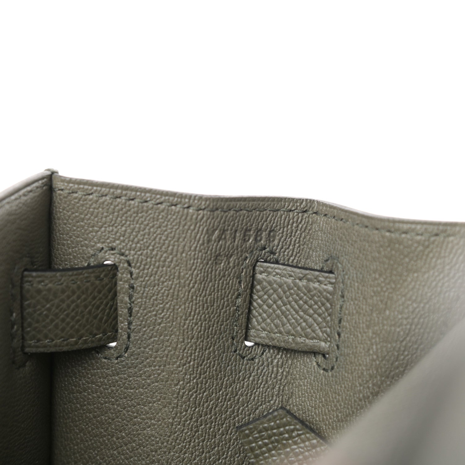Hermes Epsom Kelly Sellier 28 Vert De Gris 7 of 11