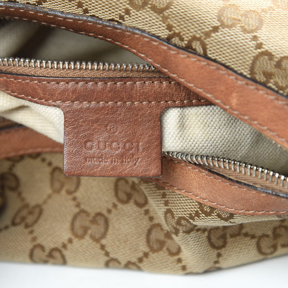 Gucci Monogram Old Libeccio Small Miss GG Hobo Beige Ebony Light Brown 6 of 19