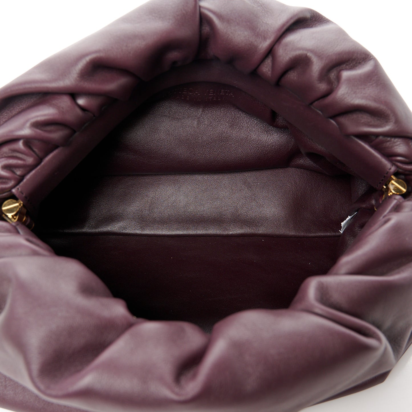 Calfskin The Pouch Chain Grape