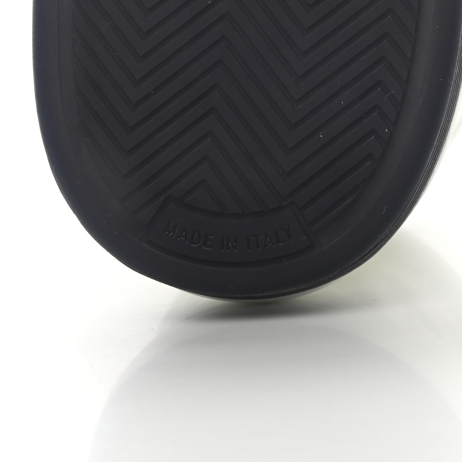 Chanel Grained Calfskin Fabric Womens Logo Sneakers 38.5 White Black 6 of 8