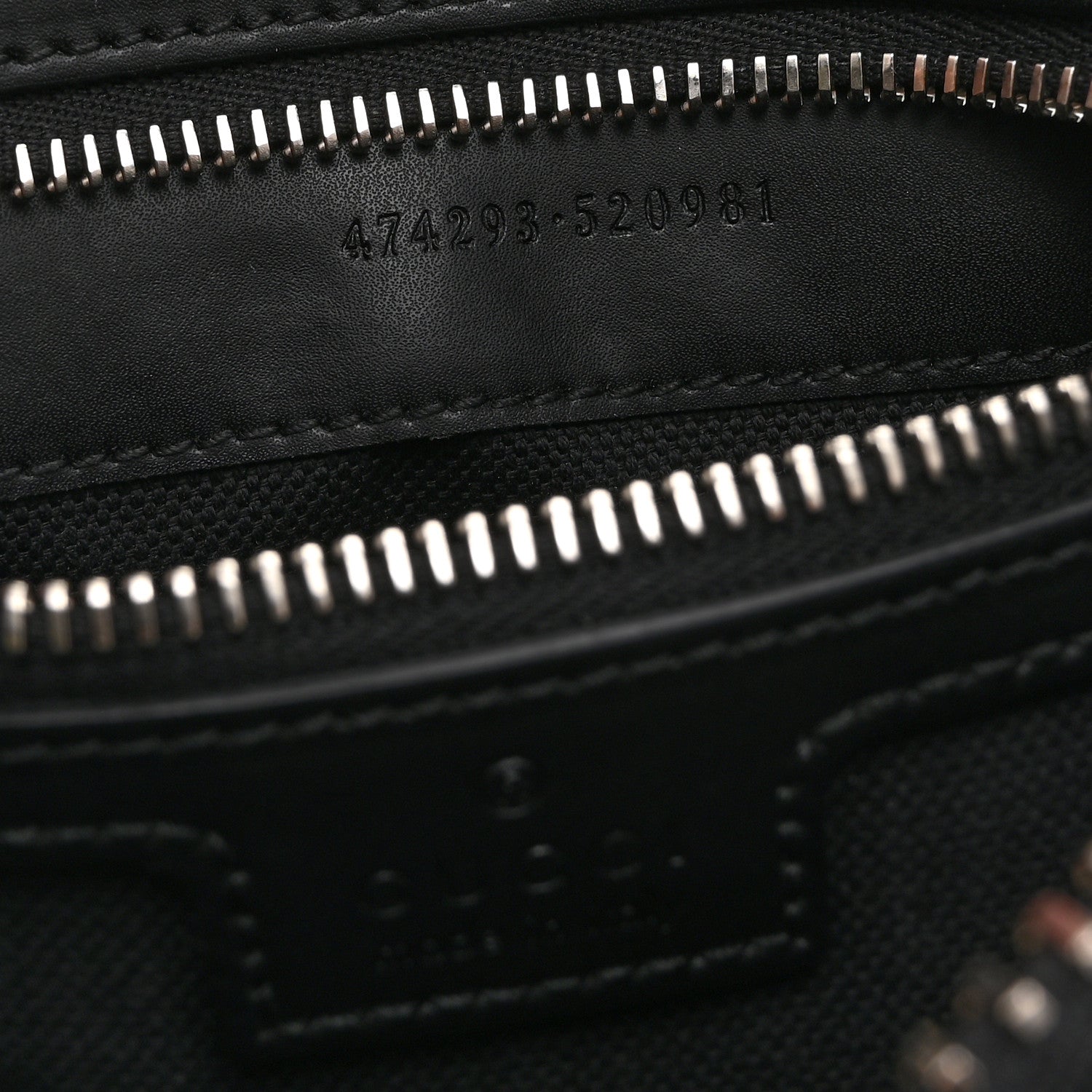 Gucci Soft GG Supreme Monogram Web Belt Bag Black Grey 7 of 11