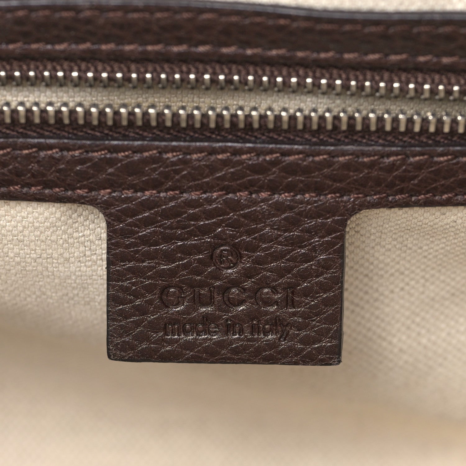 Gucci Monogram Medium Techno Horsebit Shoulder Flap Bag Dark Brown 6 of 9