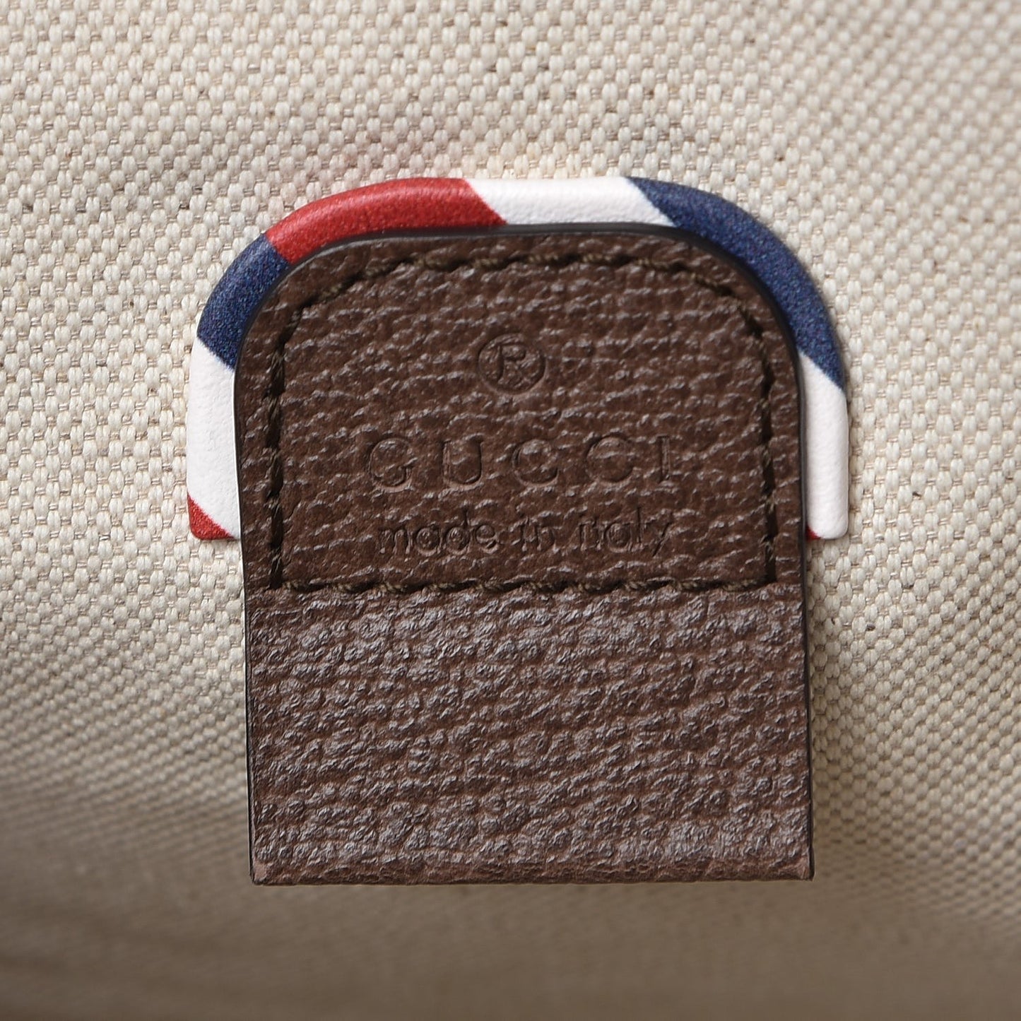 GG Supreme Monogram Courrier Belt Bag Beige New Acero