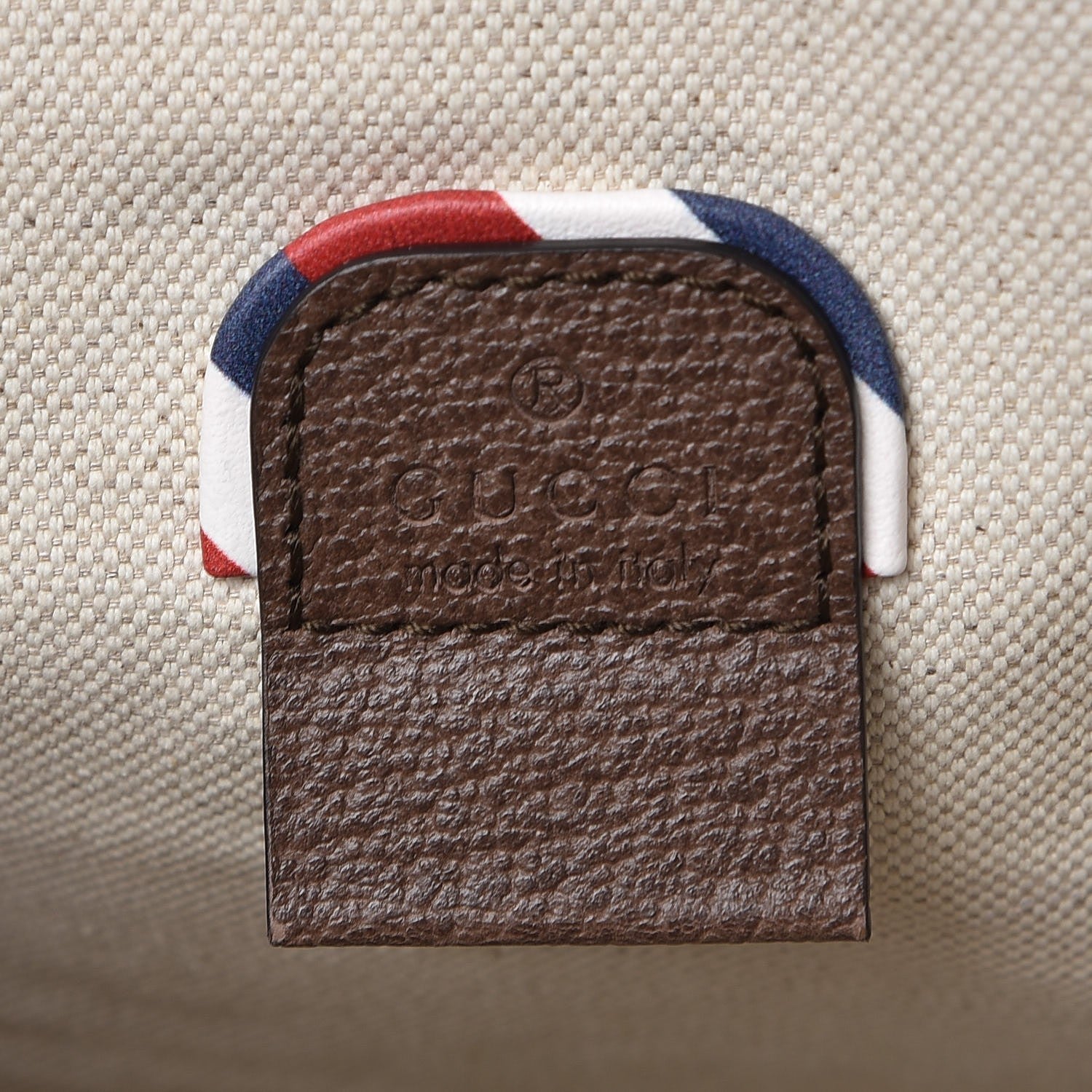 Gucci GG Supreme Monogram Courrier Belt Bag Beige New Acero 6 of 7