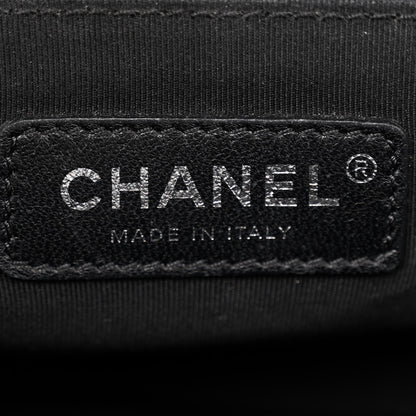 Chanel Tweed Calfskin Medium Boy Flap Grey 6 of 10