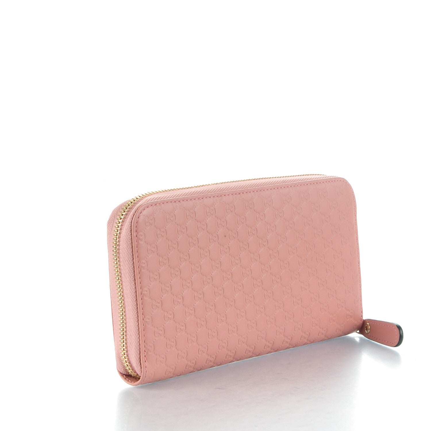 Gucci Microguccissima Zip Around Wallet Soft Pink 3 of 7
