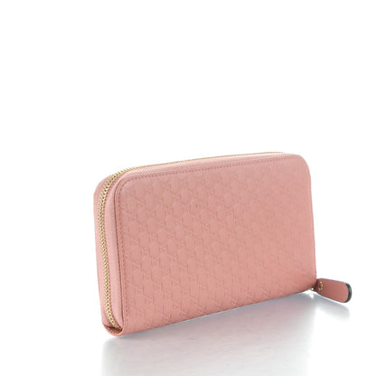 Gucci Microguccissima Zip Around Wallet Soft Pink 3 of 7