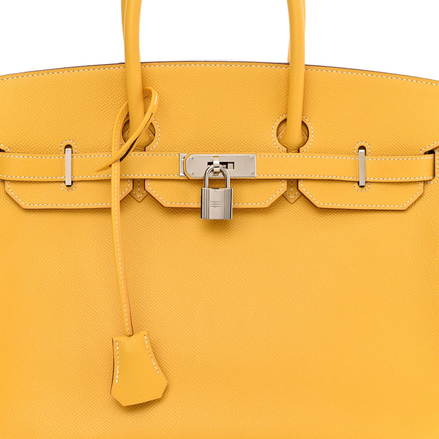 Epsom Verso Birkin 35 Curry Etoupe