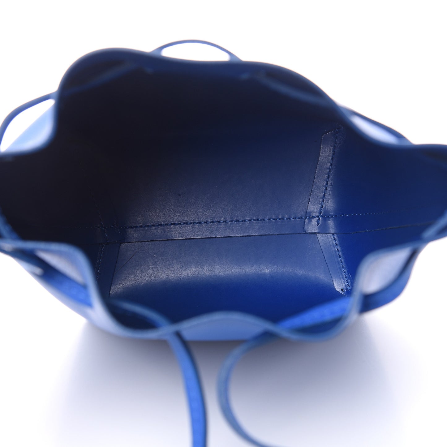 Calfskin Mini Bucket Bag Royal
