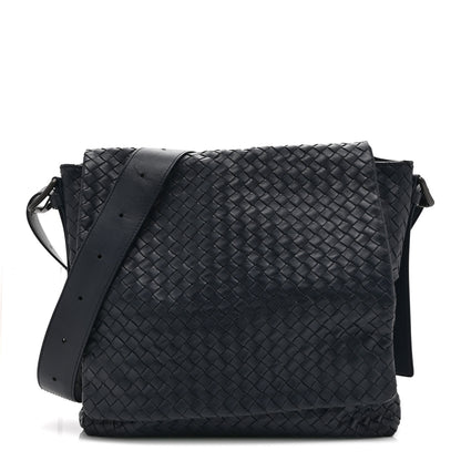 Bottega Veneta Nappa Intrecciato Messenger Bag Tourmaline 1 of 11