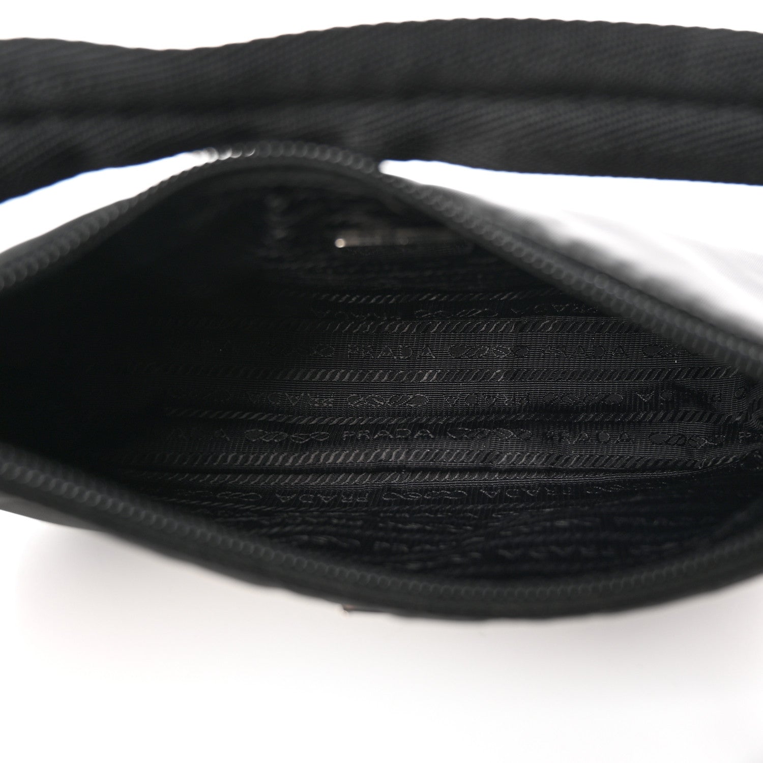 Prada Tessuto Nylon Mini Re-Edition 2000 Bag Black 5 of 14