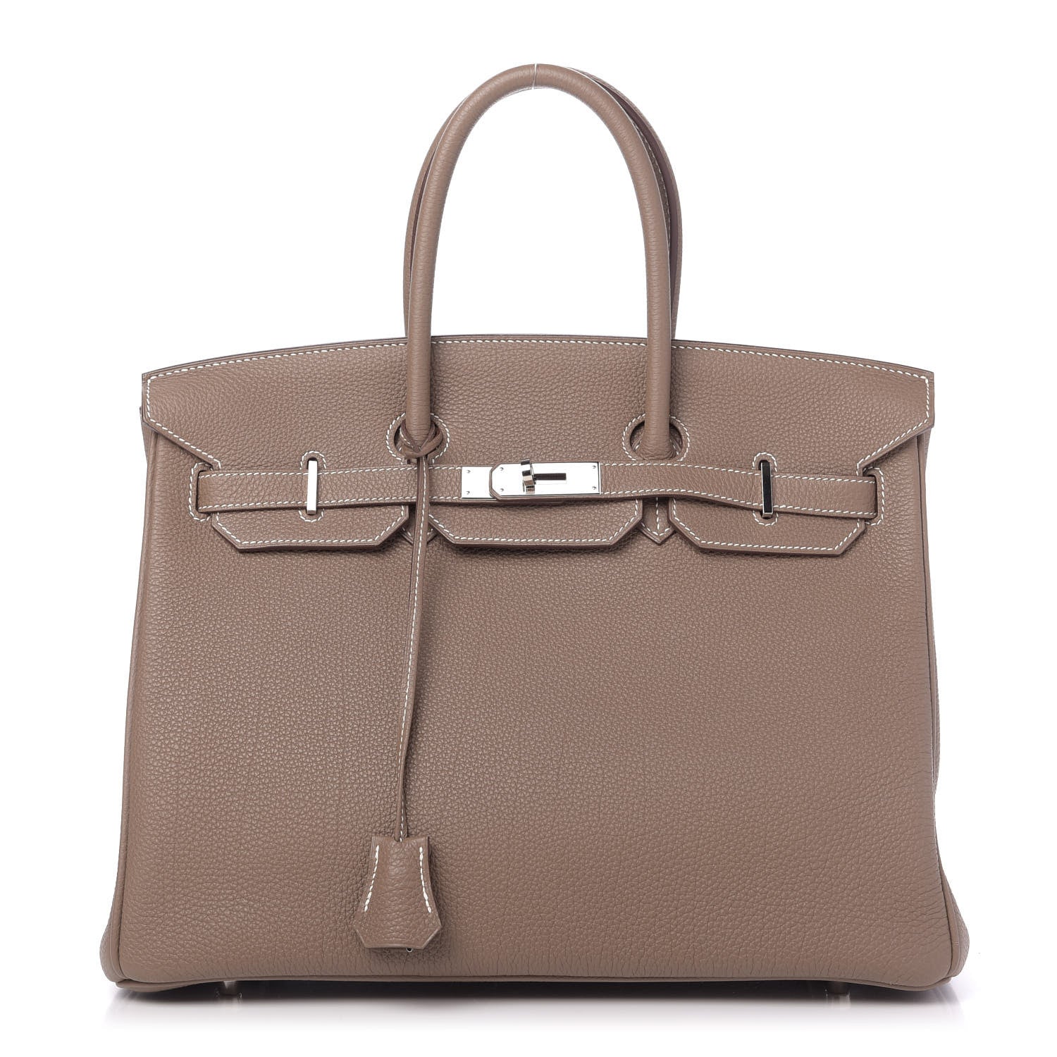 Hermes Togo Birkin 35 Etoupe 1 of 33
