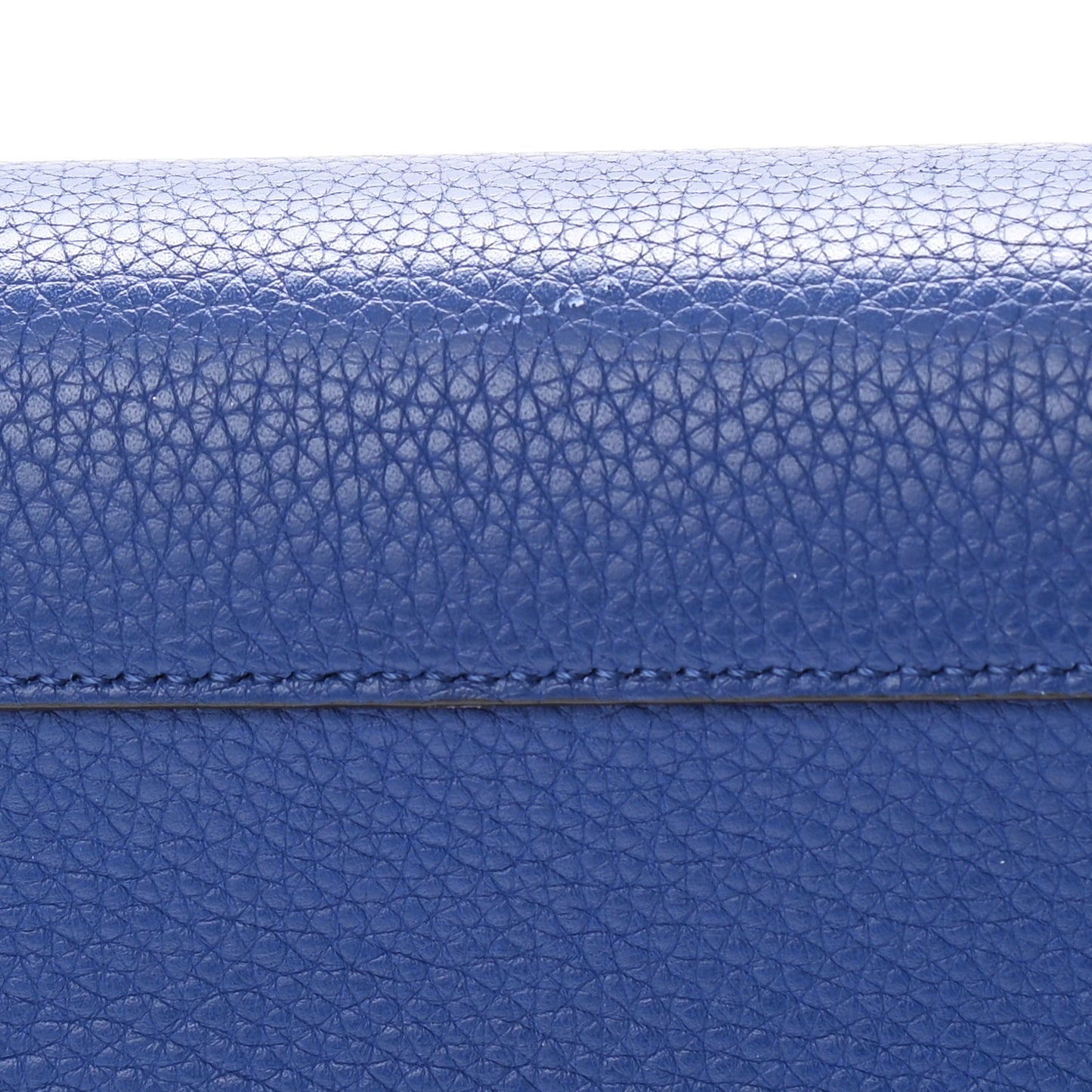Grained Calfskin Mini Belt Bag Indigo