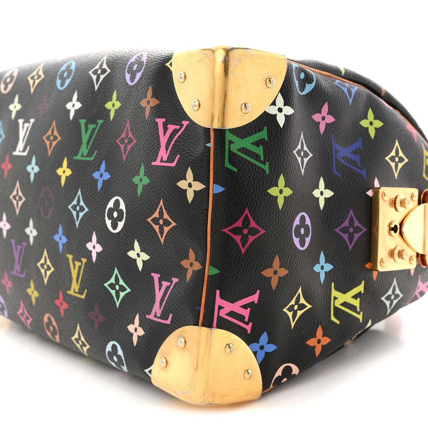 Louis Vuitton Monogram Multicolor Speedy 30 Black 9 of 13