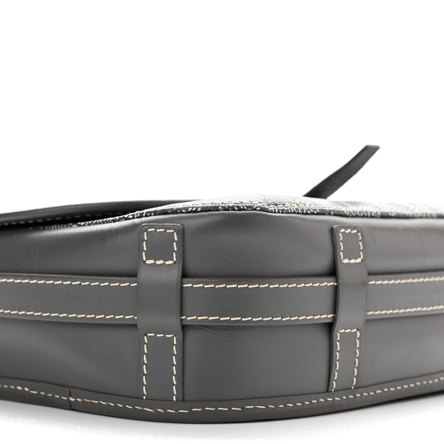 Goyardine Belvedere II PM Messenger Bag Gray