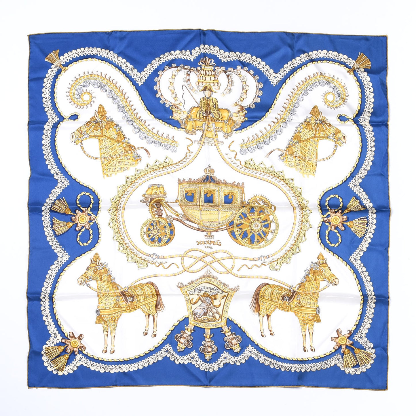 Silk Paperoles Scarf 90
