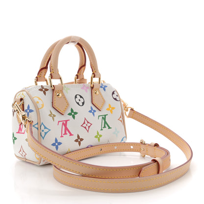 Louis Vuitton LV X TM Monogram Multicolor Nano Speedy White 3 of 10