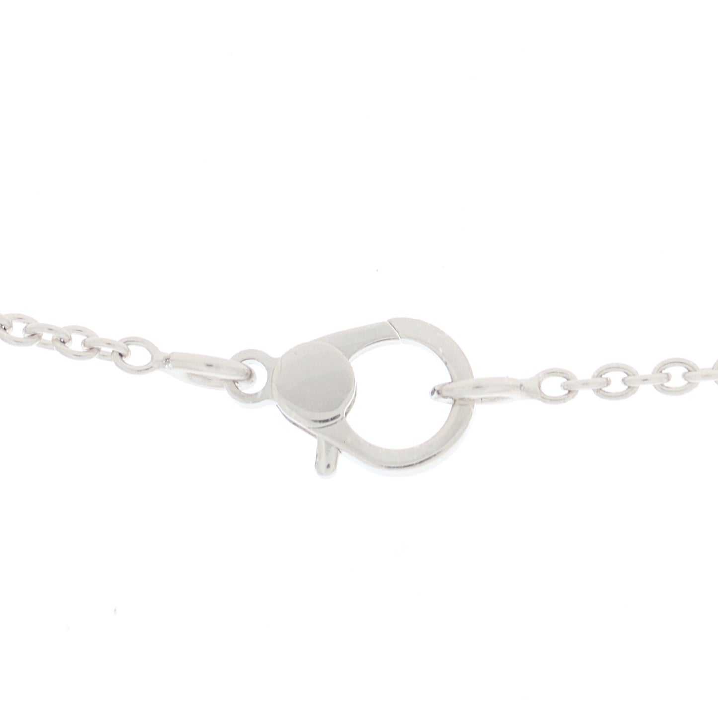 18K White Gold Diamond Finesse Pendant Necklace