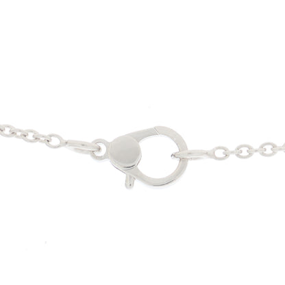 Hermes 18K White Gold Diamond Finesse Pendant Necklace 3 of 5