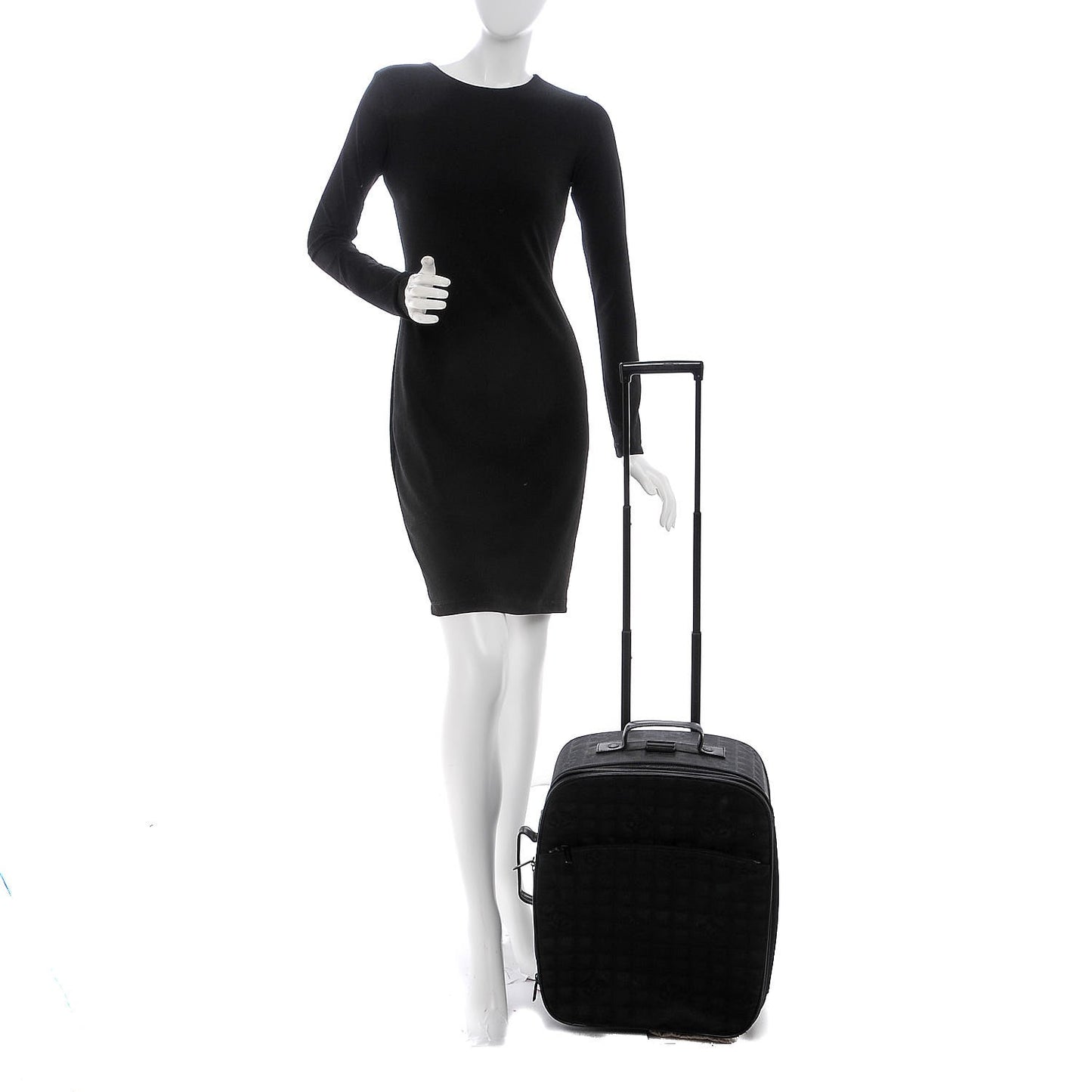 Nylon Travel Trolley Black