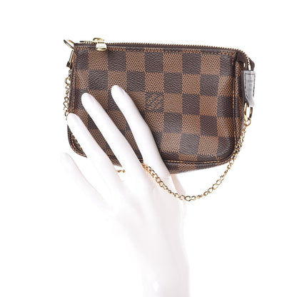 Louis Vuitton Damier Ebene Mini Pochette Accessories 2 of 10