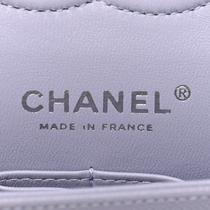 Chanel Caviar Quilted Medium Double Flap Light Purple 6 of 9