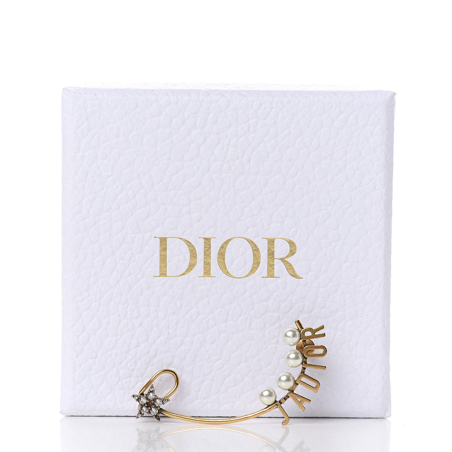 Christian Dior Pearl Crystal J'Adior Earring Gold 4 of 4