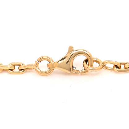 Van Cleef & Arpels 18K Yellow Gold Black Onyx 20 Motifs Vintage Alhambra Necklace 3 of 4