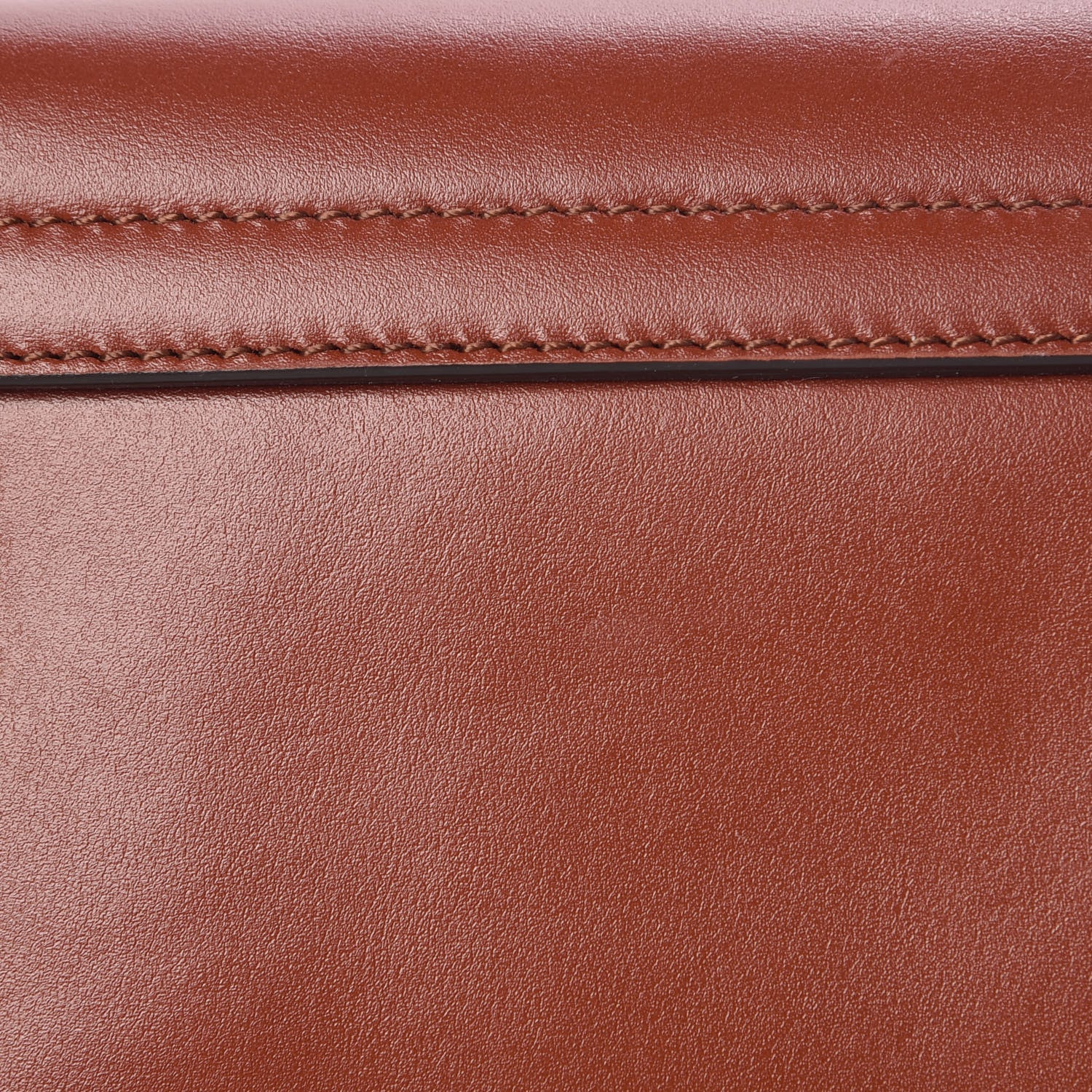 Chloe Calfskin Suede C Belt Bag Sepia Brown 9 of 14