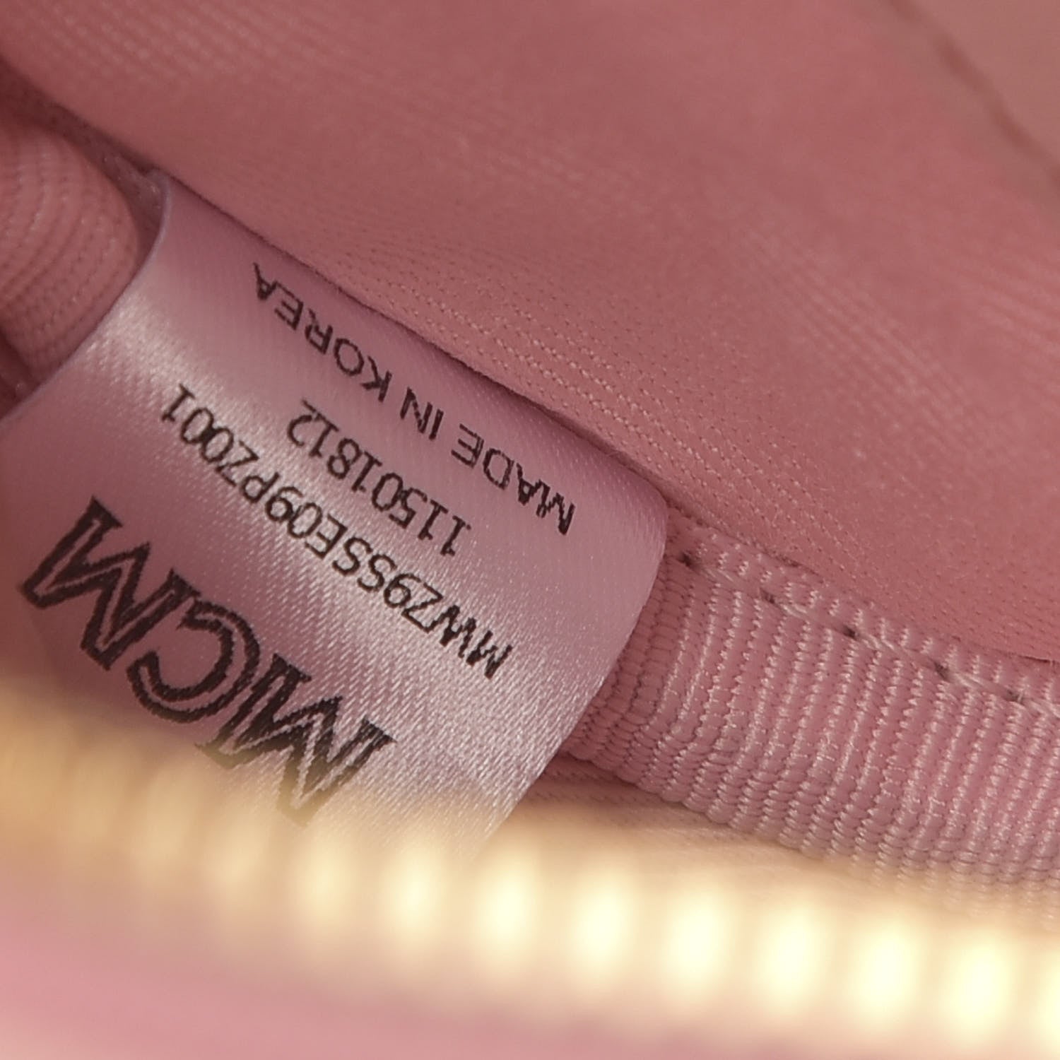 MCM Visetos Small Essential Belt Bag Pink 10 of 10