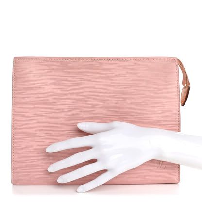 Louis Vuitton Epi Toiletry Pouch 26 Rose Ballerine 2 of 9